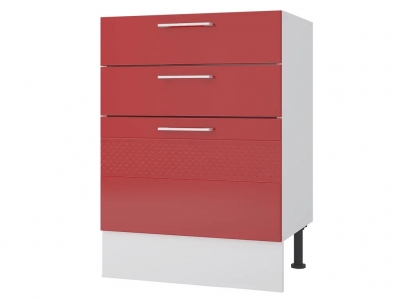 Стол 60 3 ящика Люкс 600х850х430